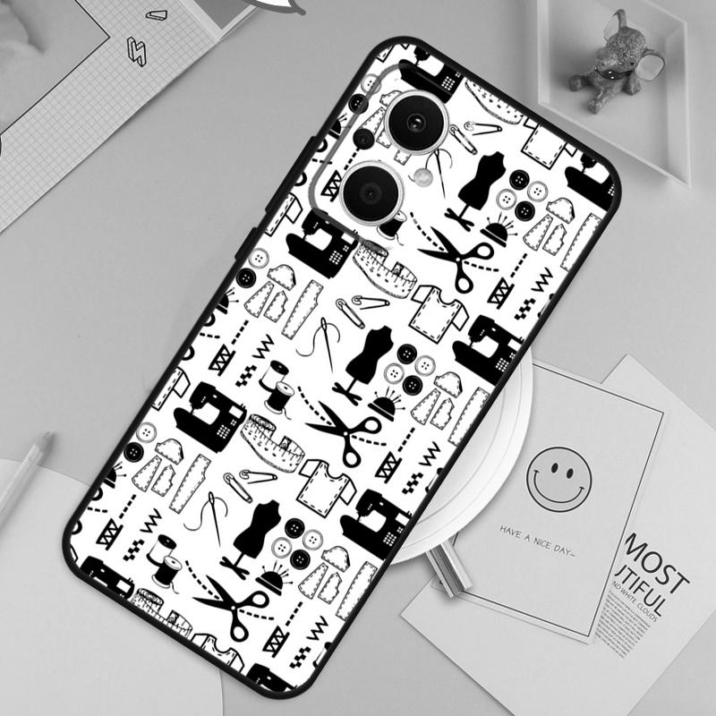 Funda para Máquina de Coser Para OPPO Reno 5 Lite 4 6 7 8 10 8T 5Z 4Z 2Z OPPO Find X6 Pro X5 X2 Lite X3 Neo Cubierta