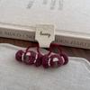 Autumn and Winter Lace Embroidery Bow Children's Hairpin Cute Girl Hair Ring Head Rope Girl Headdress Hair Accessories