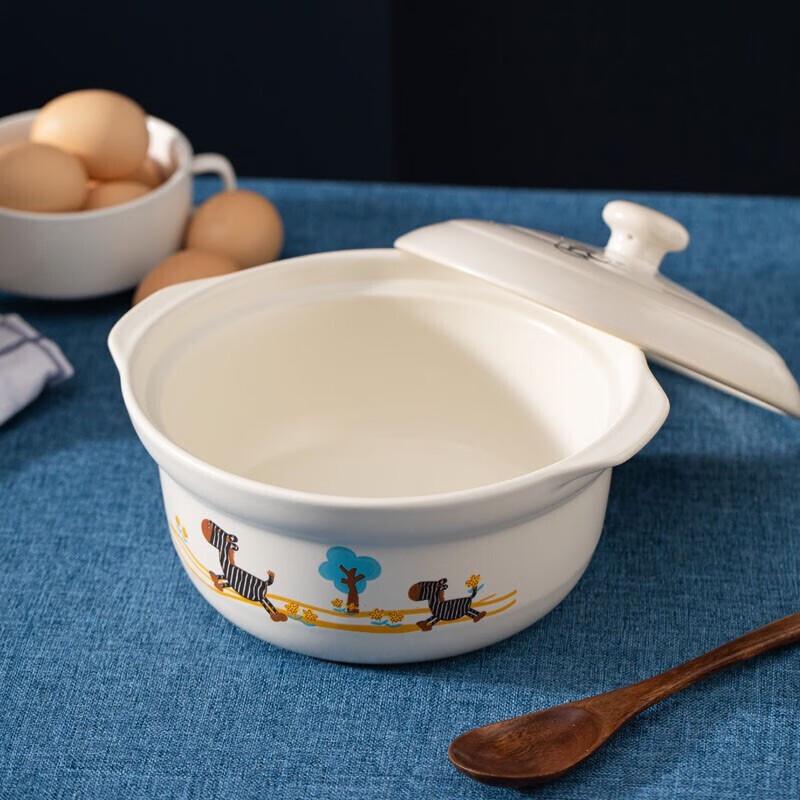 

Керамічний горщик для тушкування Маленька зебра від Mud Craftsman