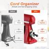 Top-quality 6Pcs Cord Wrapper Kitchen Storage Wire Organizer Clip Holder Self Adhesive Coffee Machine Kitchen Appliances Fixed