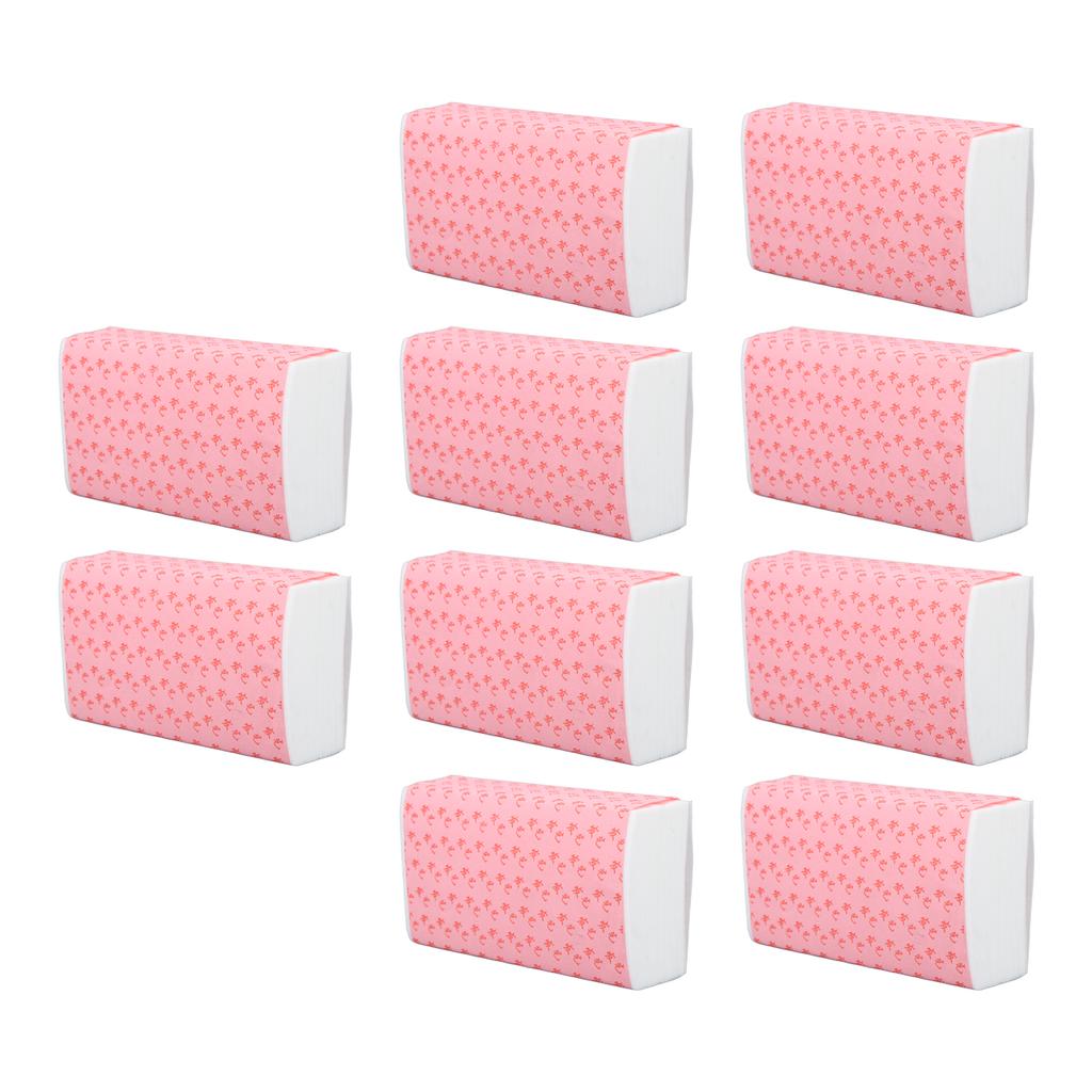 10 Packs Perm Paper Thickened Heat Resistant Highly Absorbent Perm End Papers for Hair Salons Home