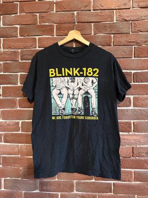 Rare T-shirt de groupe de rock Y2K Blink 182 Parking M Noir Graal T-shirt Unisexe