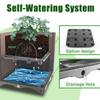 62.2 Inch Raised Garden Bed With Tomato Planter Cage For Outdoor Patio Greenhouse Gardening Climbing Vegetables