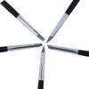 5pcs Flexible Silicone Wax Clay Sculpting Carving Pottery Making Tool Pen With Wood Handles