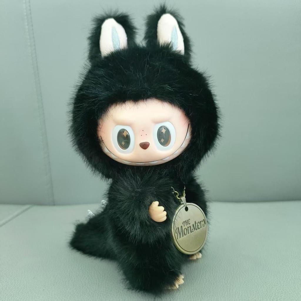 Labubu Green VL Plush Vinyl Doll Pendant