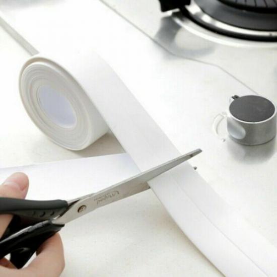 3.2M Bath Wall Sealing Strip Self-Adhesive Kitchen Caulk Repair Tape Bathroom