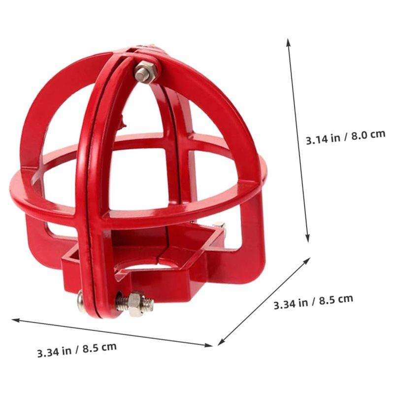 For Residential& Commercial Fire Sprinkler Head Guard Cover Protective Cage For Installation No Disassembly
