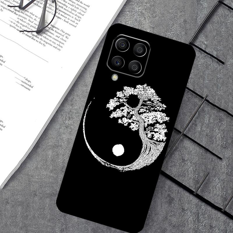 Yin Yang Schwarz Weiß Hülle Für Samsung Galaxy M14 M12 M11 M13 M15 M06 M16 M36 M56 M31 M53 M32 M52 M35 M55 M34 M54