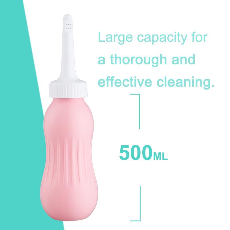 500ML Portable Bidet Butt Shower for Personally Hygienes Enema Tools Vagina Anal Cleaning Sex Toys for Women Men Adult Supplies