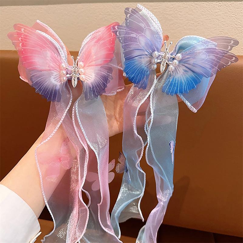 Accessori per capelli per bambini Fiocchi Nastri Forcine intrecciate Copricapi Principessa