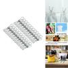 Durable And Rustproof 20x Stainless Steel Clothes Pegs For Strong Laundry Grip And Compact Storage