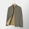 Men's Spring and Autumn Jacket Men's Casual Business Double-Sided High-end Jacket Stand-Up Collar Fashion Jacket