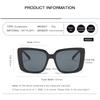 Letters VS Big Square Frame Sunglasses For Men Women Brand Design Luxury Driving Sun Glasses Fashion Vintage Male Female Eyewear