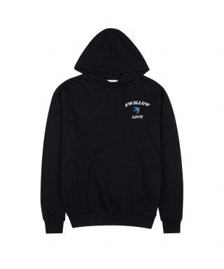 Cream Soda Lab Swallow Love Small Logo Hoodie Black M