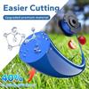 Bobines fil coupe-bordure compatibles Ryobi One+ AC14RL3A (18/24/40V) — 8 bobines + 2 capuchons, 3,35 m (Ø 0,065")