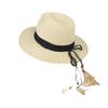 Summer Outdoor Sun Hat Western Denim Straw Hat Seaside Vacation Beach Hat Sun Protection Panama Hat