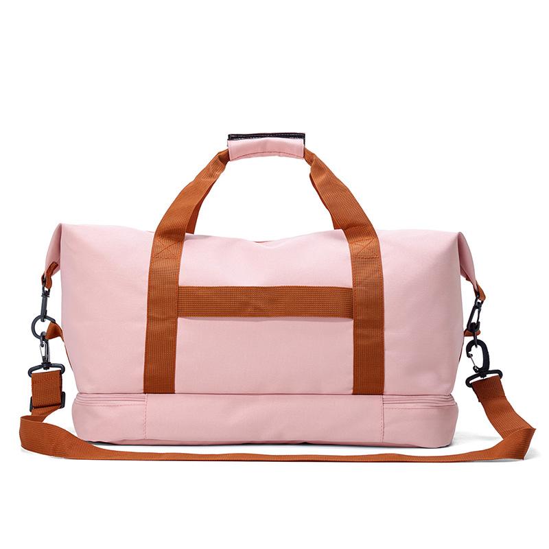 Damen Sporttasche, Trocken- und Nasstasche, Handtasche, Multifunktions-Schwimmtasche, Schultertasche, Wochenend-Fitnesstasche, Yoga-Schuhe, Tagesrucksack