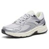 Anta Shock Absorbing Breathable Lightweight Low Top Running Shoes Women sneaker Silver Purple 122245595-5
