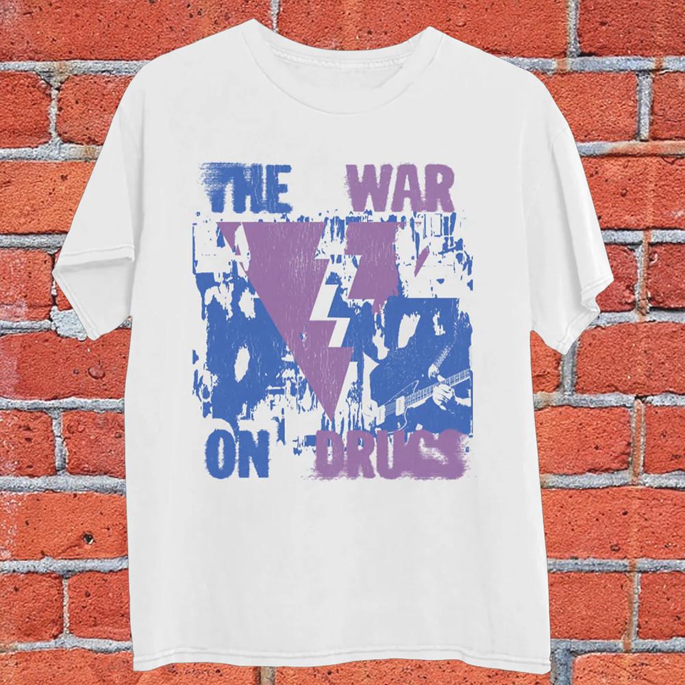 

НОВИНКА The War On Drugs Подарок для фаната Классическая белая Все размеры OM248 Унисекс Футболка XL