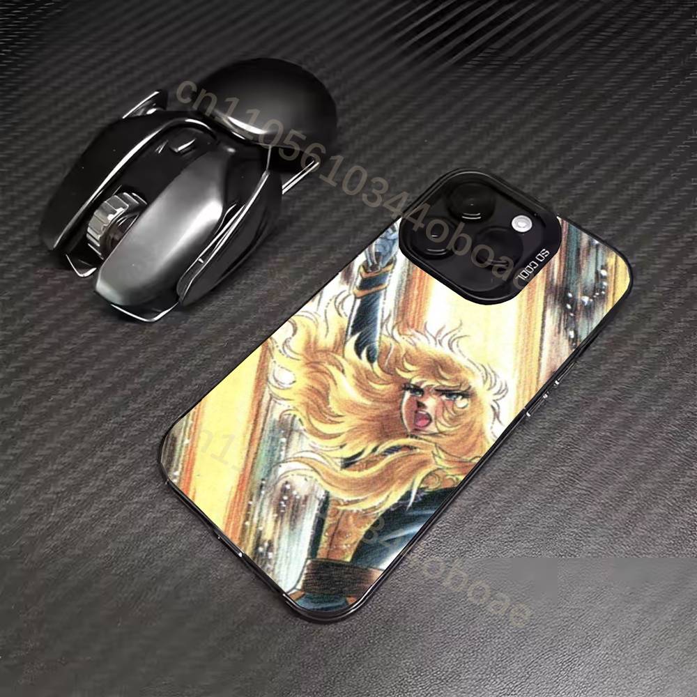 Rose of V-Versailles Lady Oscar Phone Case For iPhone 17,16,15,14,13,12,11,Pro,Max,Plus Shockproof Cover