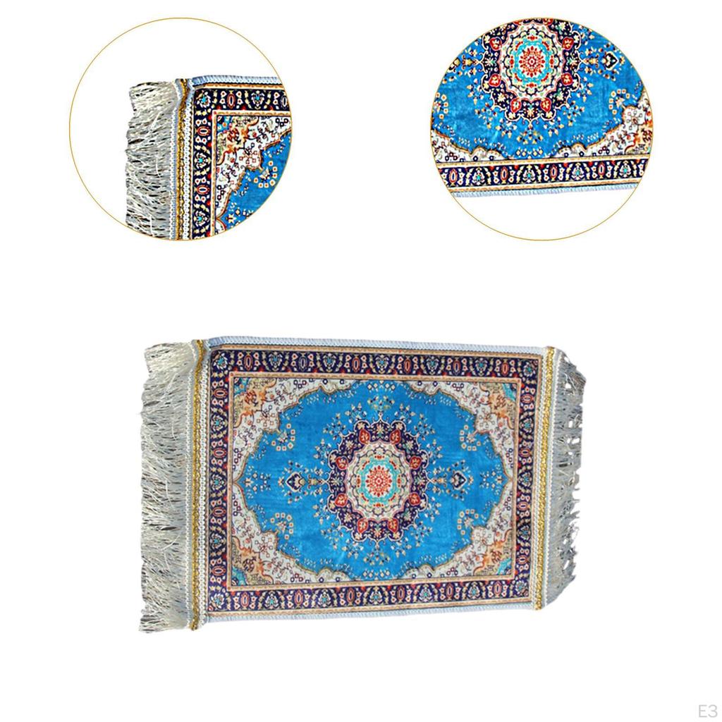 Muslim Prayer Rug Worship Mat Gift Islamic for Temple Room