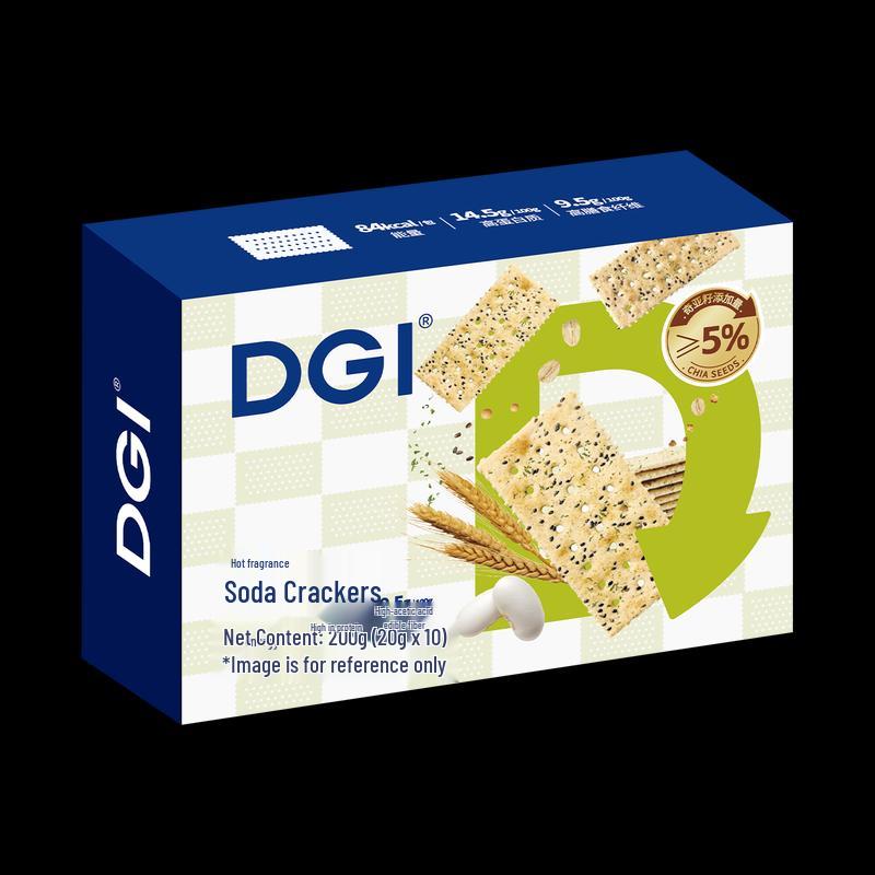 DGI Low GI Whole Wheat Scallion Soda Crackers