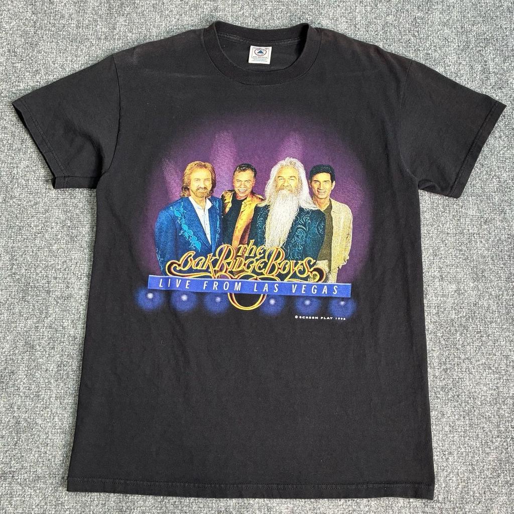 Vintage 1998 The Oak Ridge Boys Live From Las Vegas Concert T-Shirt Unisex T-Shirt