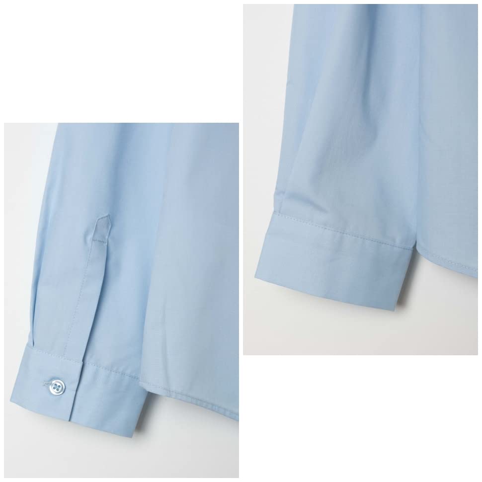 WEGO School Long Sleeve School High Middle Size White Shirt, Top, Uniform, Uniform, Girls' School, School, Cosplay, Events, Spring, Summer, Autumn,