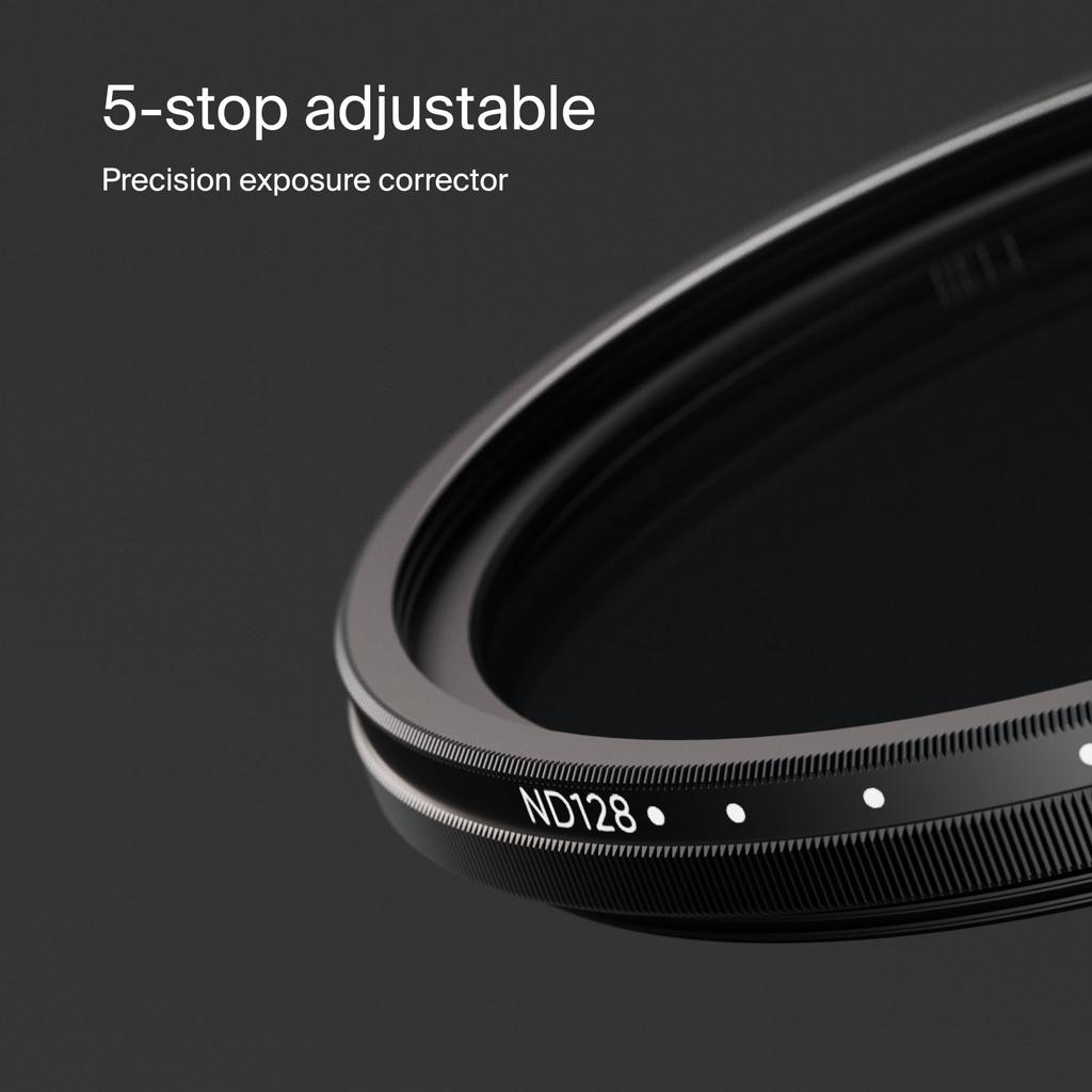 Urth 72mm Variable Adjustable ND Lens Filter ND8-128 (3-7 stops) (Plus+)