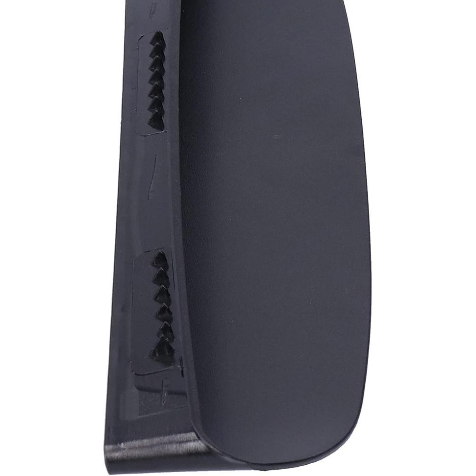 Aramox Hood Air Vent Cover, Metal Intake Grille Bezel, Black, Compatible with GT 2015-2020, OEM 68202462AD