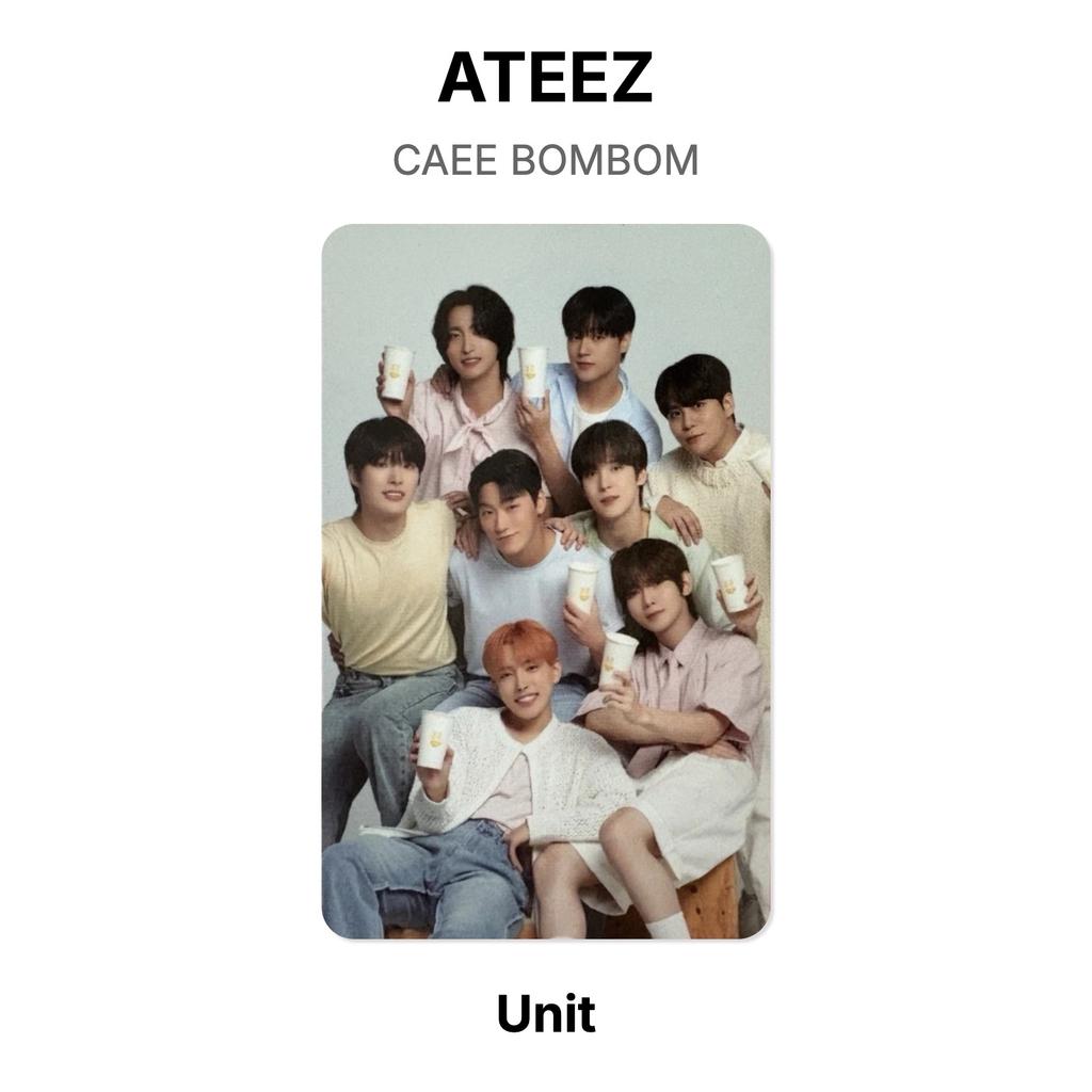 ATEEZ CAEE BOMBOM Official Photocard