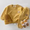 Boys & Girls Infant Cartoon Two-Piece Sweatshirt Set - Spring/Autumn 2025
