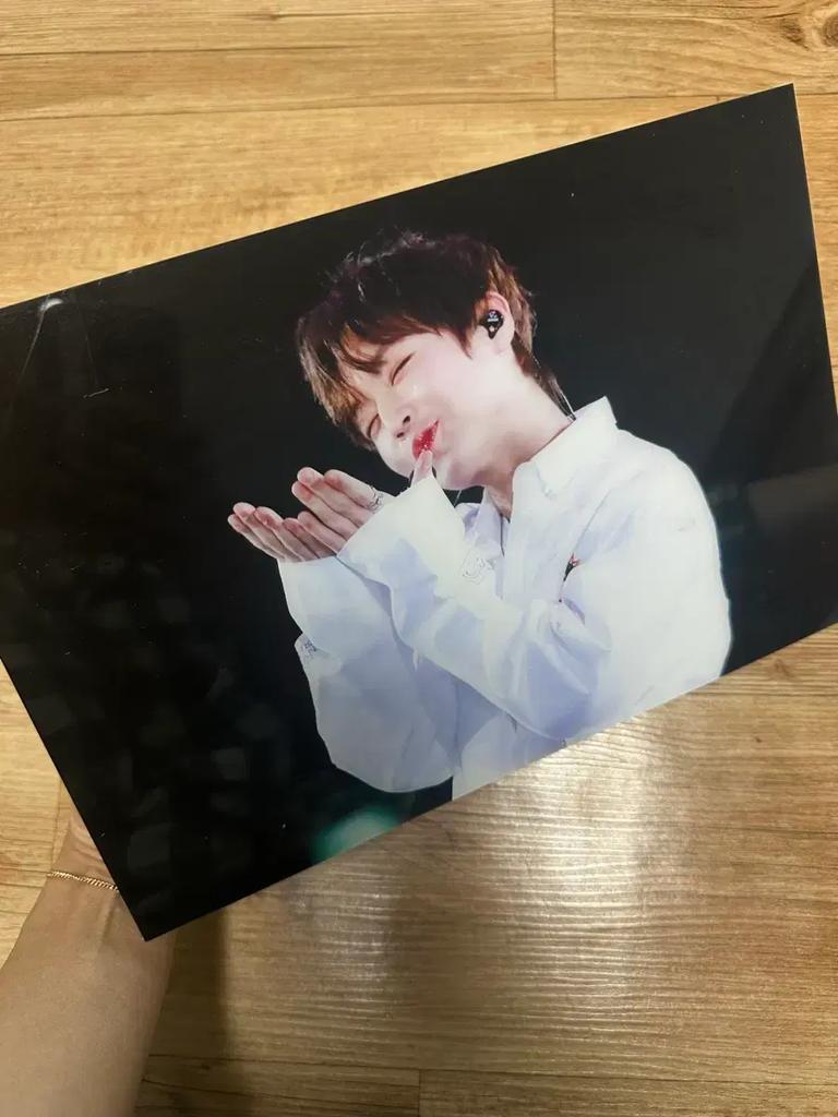 Park Ji-hoon acrylic picture frame for sale Used