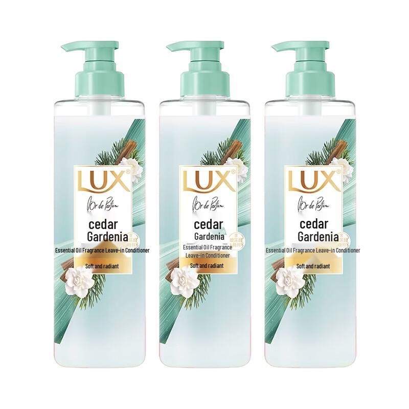 Lux Essential Oil Scented Conditioner - Cedar Gardenia (3 x 470ml)