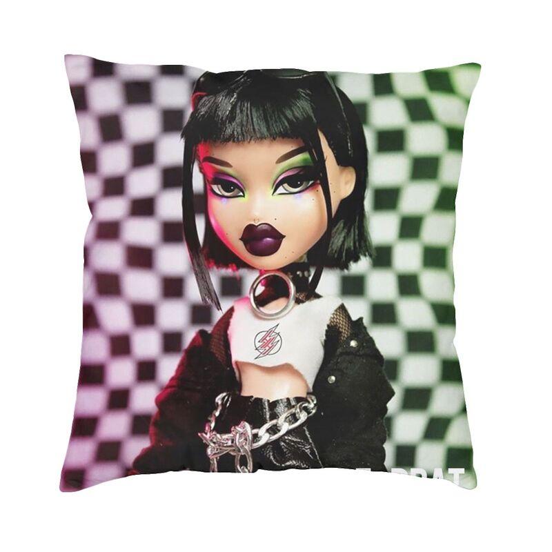 Personalized Custom Bratz Rock Angelz Pillow Case 45x45cm Decor Home Anime Manga Tv Nordic Cushion Cover Soft Pillowcase
