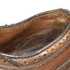 70s-80s USA Made Vintage/Long Wingtip Triple Sole Shoes/9E/26.5-27.0cm/Brown/(USED)