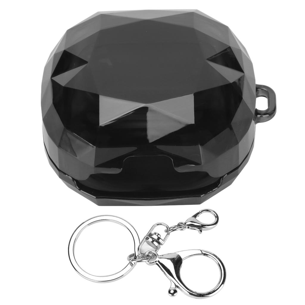 Headphone Protective Case Stylish Shockproof Hardshell Earphone Case Cover with Keychain for Galaxy