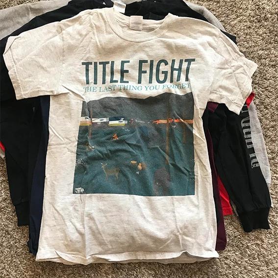Rare Title Fight Cotton Men All Size UR768 S