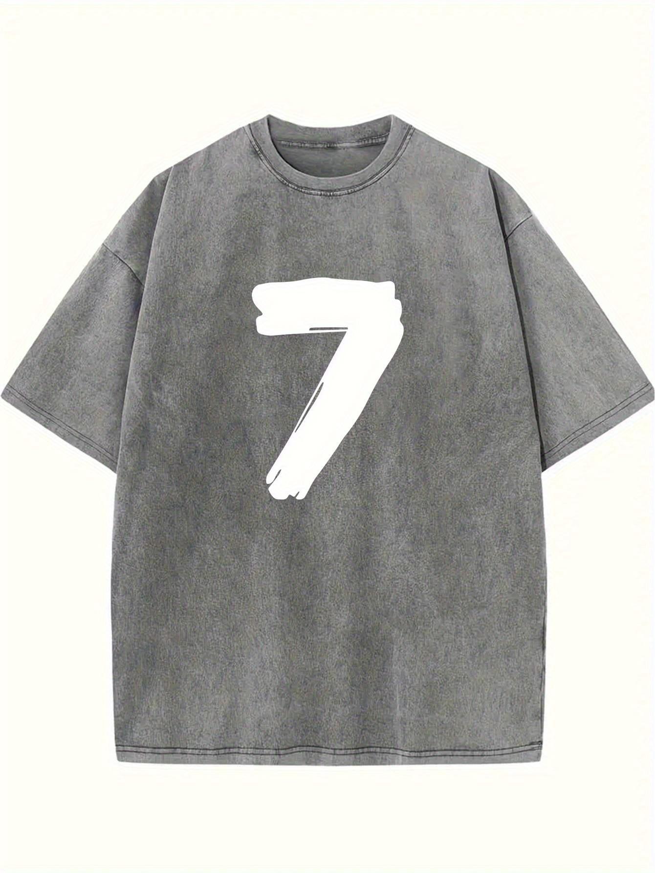 Men S 100% cotton washed hot stamping print T-shirtMen S Retro Washed Pattern Printed T-shirt-Retro Washed Appearance, Bold Patt S разноцветный
