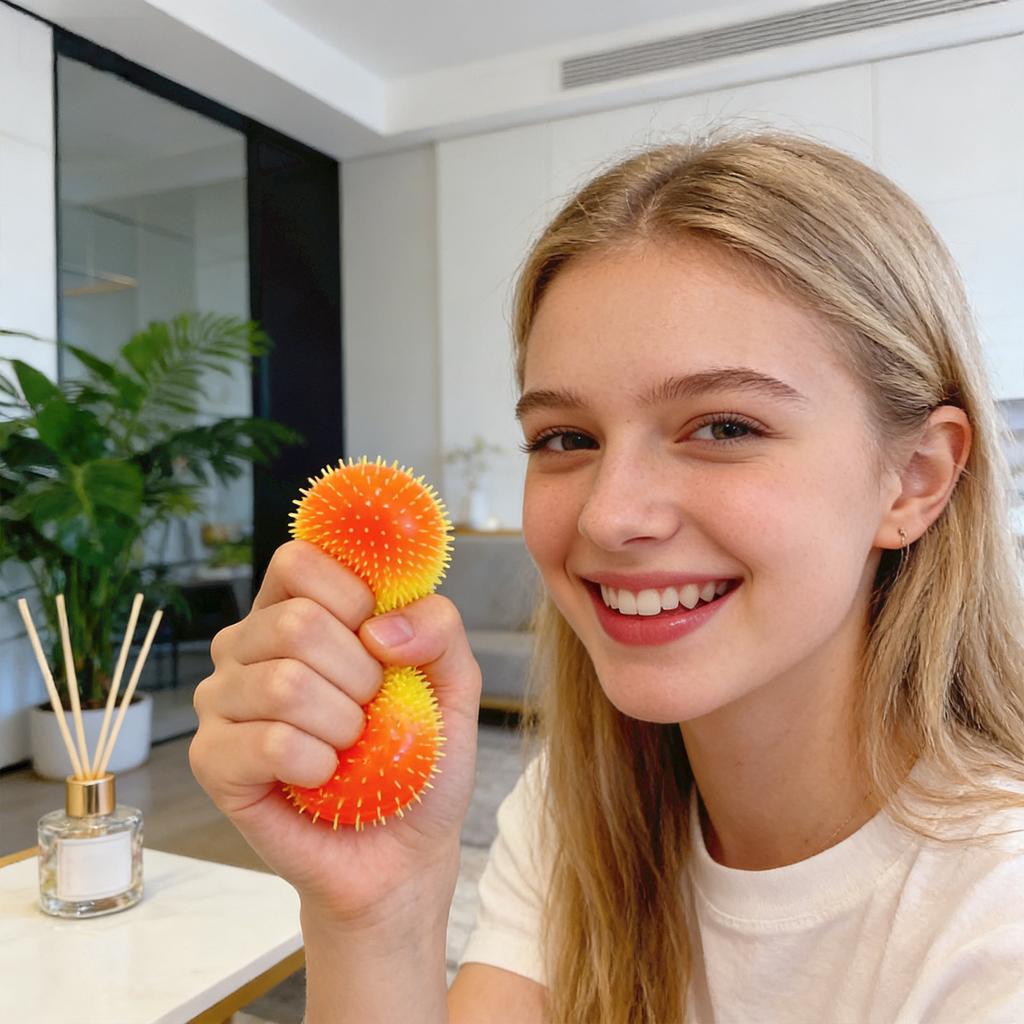 Color-Changing Ball, Cute Stress-Relieving Toy, Maltose Ball, Great Gift For Children.