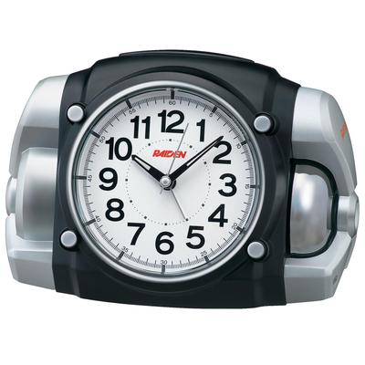 Clock Alarm Table PYXIS 130 X 192 X 129 NR456K Clock, Clock, Analog, Loud, Black, RAIDEN, Mm,