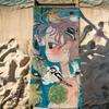 Art Aya T-Takano Towel Sports Quick Dry Travel Camping Gear Sandproof Soft Light Large Beach Towel
