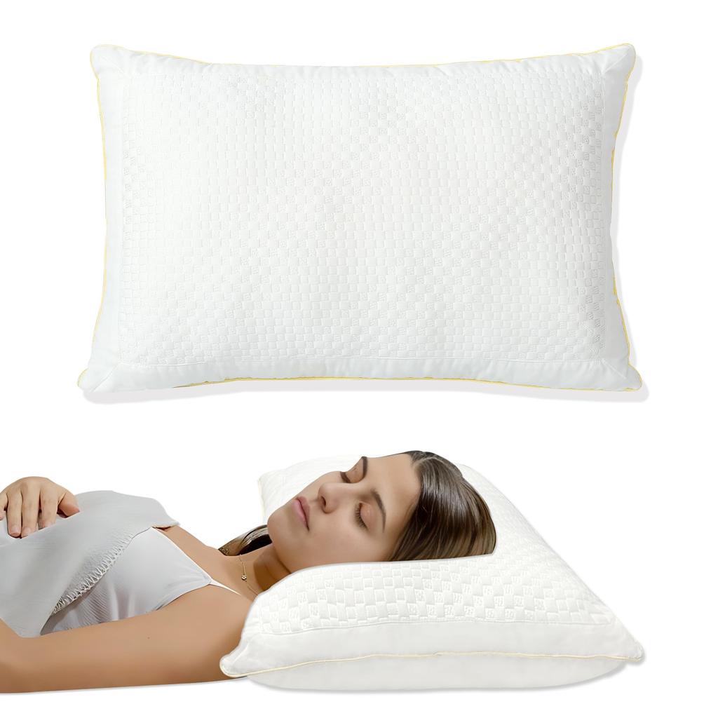 COZYNOVA Pillow, High-Resilience Pillow for a Comfortable Sleep, Relieves Neck Pain, Luxury Hotel-Quality, Suitable for Side Sleepers, Relieves