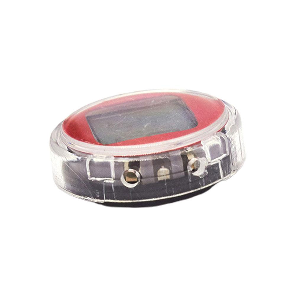 1Pc Mini Wasserdichte Motorrad Bike Klebrige Digital Display Uhr Uhr Motorrad Dekoration Auto Auto Innen Zubehör