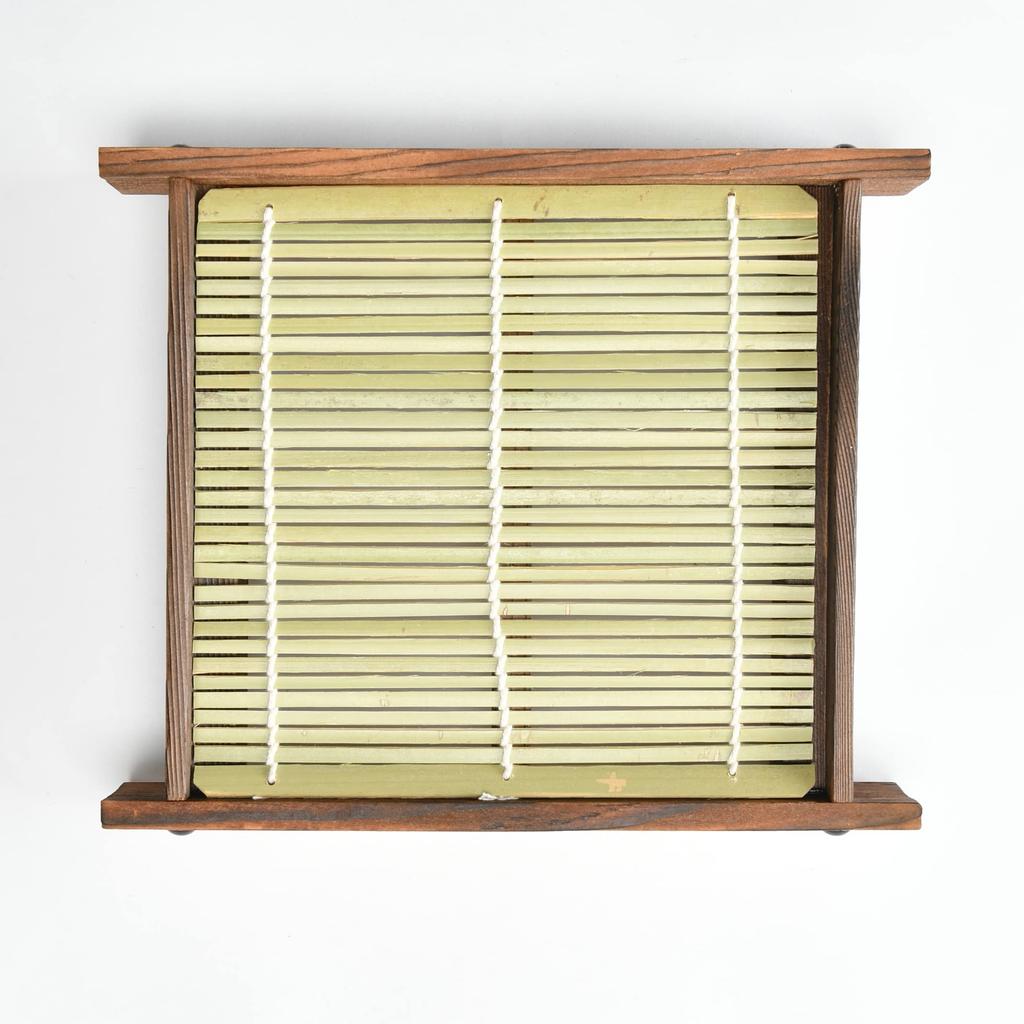 Small Charred Cedar Soba Dish with Mistakes X Noodle for Soba and Commercial Use In [19 20cm] [Wooden Soba/Udon Set] [Suitable Restaurants, Inns,