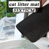 Cat Litter Mat Pet Toilet Waterproof Double Layer Pet Litter Box Mat Nonslip Sand Cat Washable Mat Clean Pad Pet Clean Supplies