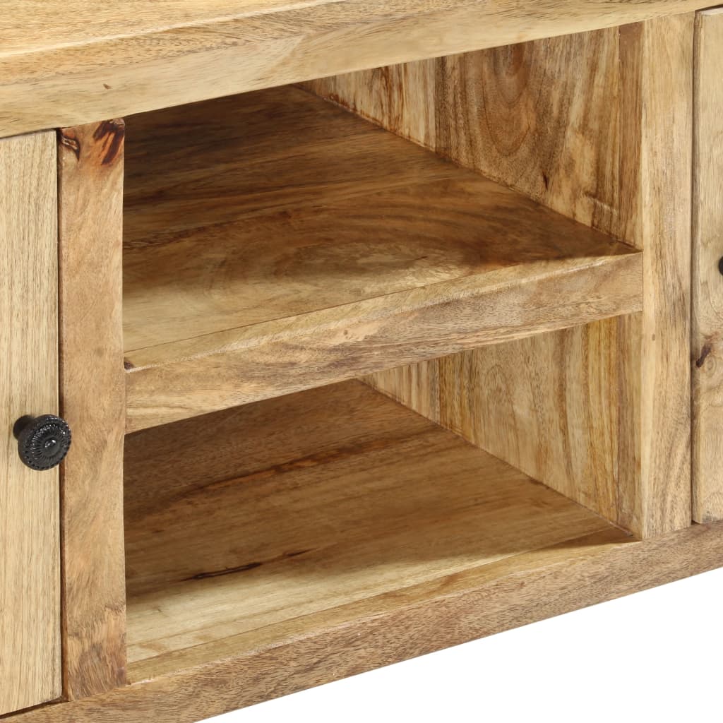 Sideboard 100 X 35 X 60 Cm Solid Mango Wood