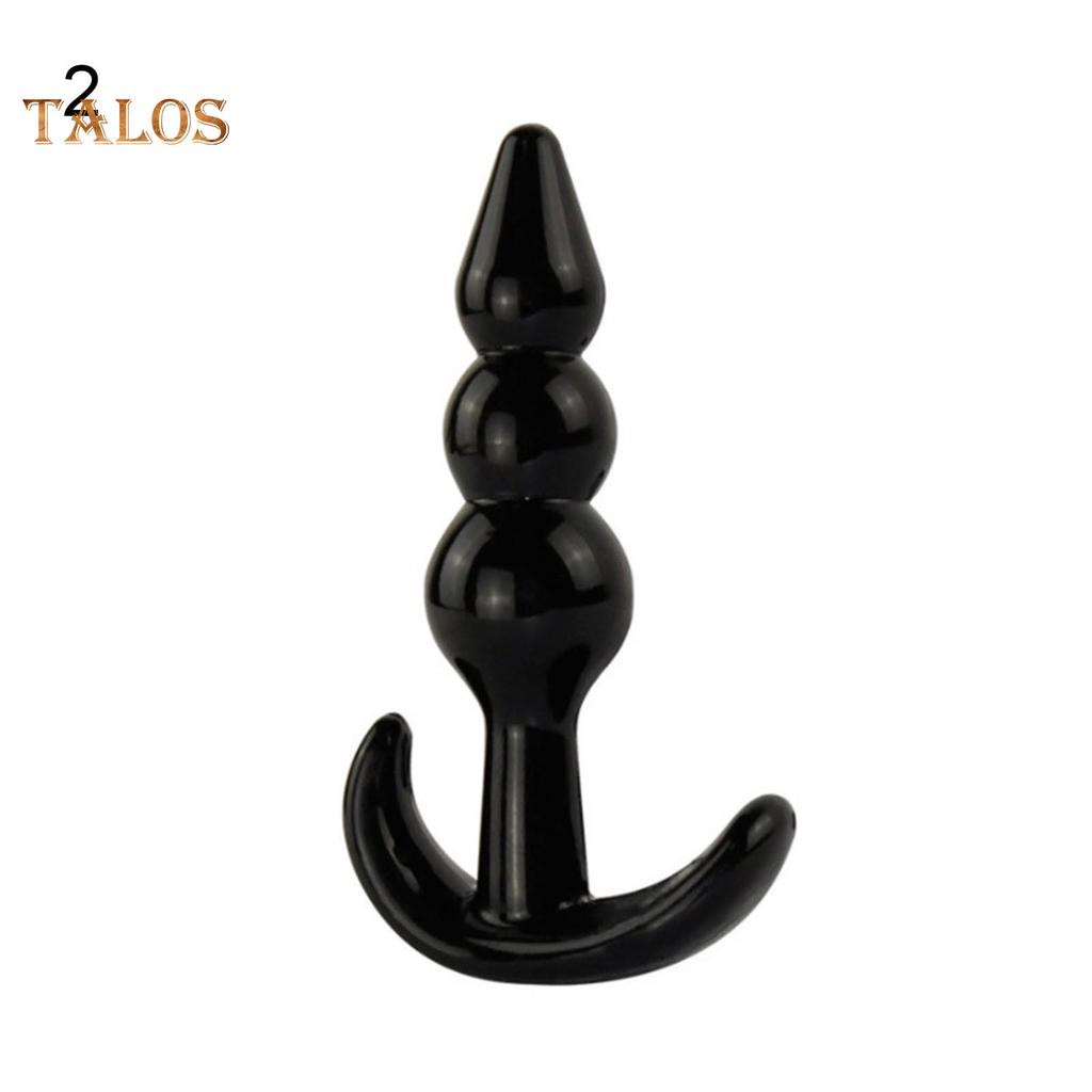 TA Unisex Silicone Dilator Bead Expansion Stimulator Anal Plug Adult Sex Toy