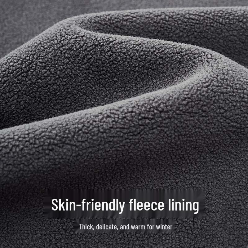 Septwolves Men's Antibacterial Fleece Crew Neck Sweatshirt