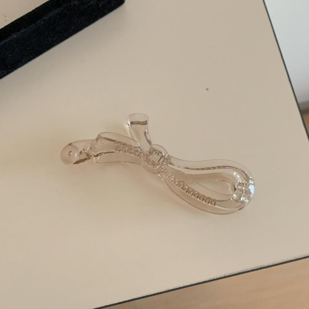 Leopard Banana Clip Barrettes Transparent Hairpin Fashion Ponytail Clips Women Hair Style Tool Headwear Hair Accessories